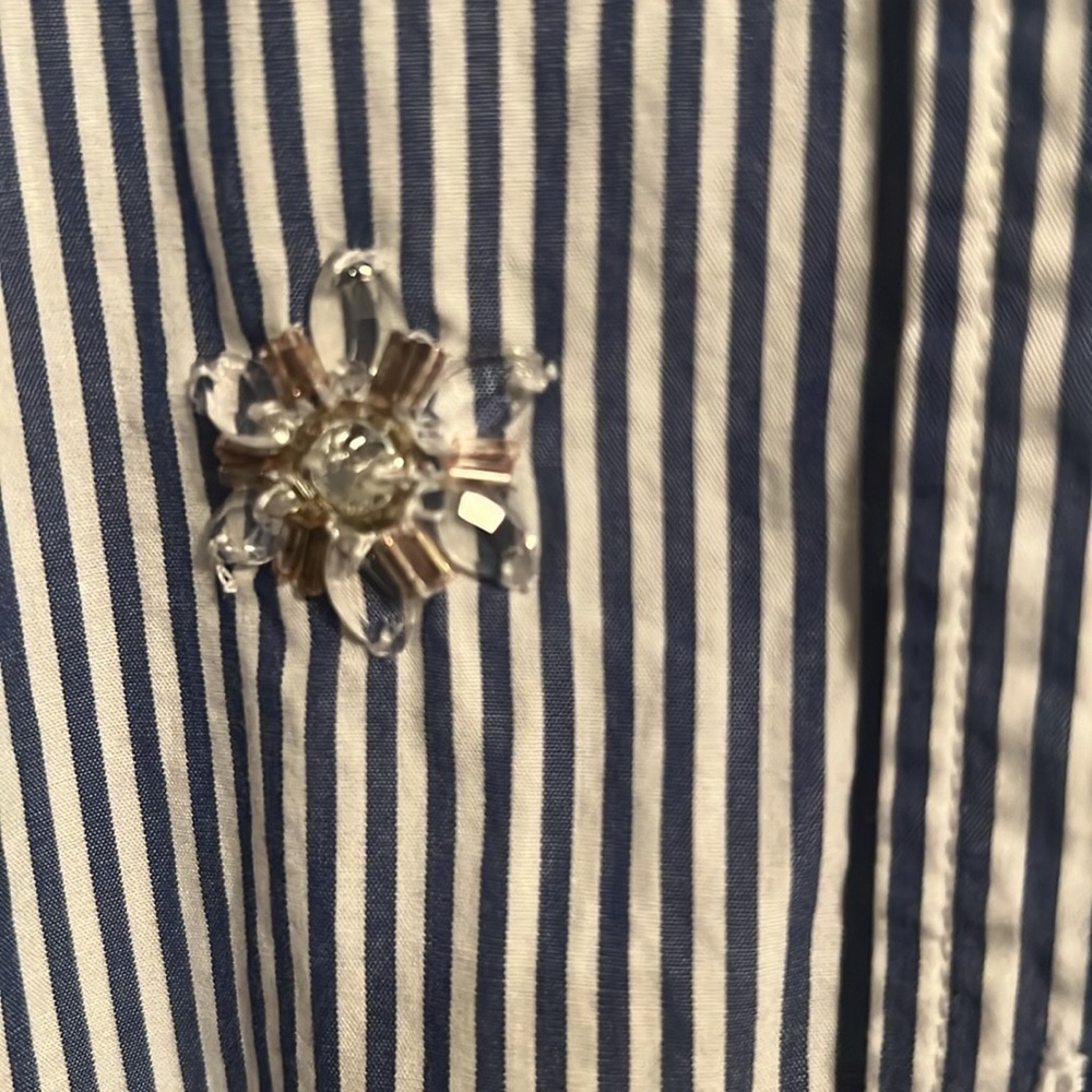 Talbots shirt stripes with stones - Picture 4 of 8
